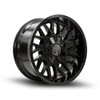 Set 4 20" Thret Offroad Revolver 803 Gloss Black 20x10 Wheels 8x6.5 8x170 -21mm