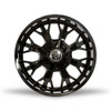 Set 4 20" Thret Offroad Vulcan 801 Gloss Black 20x9 Wheels 5x5 5x5.5 0mm Rims