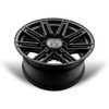 Set 4 20" Thret Offroad Dropzone 805 Satin Black 20x10 Wheels 6x135 6x5.5 -21mm