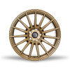 Set 4 22" Sapphire Luxury Alloys SX03-03 Bronze 22x9 Wheels 5x112 35mm Rims