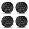 Set 4 20" Brink Wheels B401 Barracks Black 20x9 Flow Formed Wheels 5x5 5x4.5 0mm
