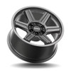 20" Brink Wheels B103 Fang Titanium 20x9 Flow Formed Wheel 6x5.5 6x135 18mm Rim