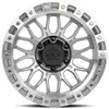 17" Lock Offroad Combat Machine With Clear Coat 17x9 Wheel 5x5 12 Rim