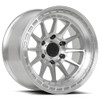 17" Lock Offroad Baja Machine Clear Coat 17x9 Wheel 6x5.5 -12mm Lifted Truck Rim