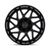 20" Moto Metal MO812 Turbine Gloss Black 20x9 Wheel 5x5 01mm For Jeep Truck Rim