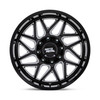 20" Moto Metal MO812 Turbine Gloss Black Milled 20x9 Wheel 8x170 20mm For Ford