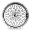 22" Fuel Forged FF109 Grin Polished 22x12 8x6.5 -40mm For Chevy GMC Ram Ford Rim
