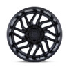 20" Fuel D864 Hurricane Blackout 20x9 Wheel 8x170 01mm For Ford F250 F350 Rim