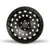 17" Thret Offroad Firewall 702 Satin Black 17x9 Wheel 6x5.5 -12mm Lifted Rim