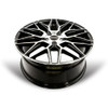 20" Kalon Wheels Blitz 203 Gloss Black Machined Face 20x8.5 5x108 5x115 38mm Rim