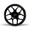 18" Kalon Wheels Falcon 201 Gloss Black 18x8 Wheel 5x100 5x4.5 40mm Rim