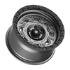 Set 4 18" Fittipaldi Offroad FT100AB Anthracite Satin Black Lip 18x9 6x5.5 18mm