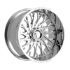 22" Fittipaldi Offroad FA08MC Mirror Coat 22x12 Wheel 5x5.5 5x150 -44mm Rim