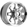 Set 4 20" Fittipaldi Offroad FA16MC Mirror Coat 20x10 Wheels 8x6.5 -25mm Rims