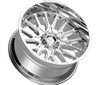 Set 4 20" Fittipaldi Offroad FA18MC Mirror Coat 20x12 Wheels 8x6.5 -44mm Rims