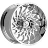 Set 4 20" Fittipaldi Offroad FA20MC Mirror Coat 20x10 Wheels 6x135 6x5.5 -19mm