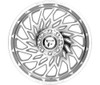 Set 4 20" Fittipaldi Offroad FA20MC Mirror Coat 20x10 Wheels 6x135 6x5.5 -19mm