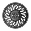 Set 4 24" Fittipaldi Offroad FA15B Gloss Black 24x10 Wheels 8x6.5 0mm Truck Rims