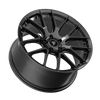 Set 4 20" Fittipaldi Street FS360G Gloss Graphite 20x8.5 Wheels 5x115 15mm Rims