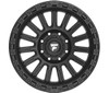 20" Fittipaldi Offroad FT106SB Satin Black 20x9 Wheel 8x180 18mm For Chevy GMC