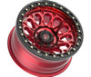 20" Fittipaldi Offroad FB153R Red Machined Tint Black Ring 20x10 Wheel 5x5 -38mm