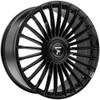 24" Fittipaldi Street FS370B Gloss Black 24x10 Wheel 5x115 5x120 20mm Rim