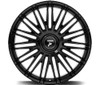 Set 4 26" Fittipaldi Street FS369B Gloss Black 26x10 Wheels 5x112 5x120 30mm Rim