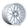 Set 4 19" TSW TW001 Daytona Gloss Silver 19x9.5 5x112 25mm Flow Formed Wheels