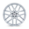 20" TSW TW002 Lasarthe Gloss Silver Machined 20x9 5x4.5 35mm Flow Formed Wheel