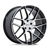 Set 4 18" TSW TW002 Lasarthe Gloss Black Machined 18x9.5 Wheels 5x4.5 40mm Rims