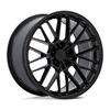 Set 4 20" TSW TW001 Daytona Gloss Black 20x9 Wheels 5x112 27mm Flow Formed Rims