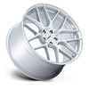 18" TSW TW002 Lasarthe Gloss Silver Machined 18x10.5 5x4.5 25mm Flow Formed Rim