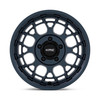 Set 4 15" KMC Powersports KS139 Technic UTV Metallic Blue 15x7 Wheels 4x137 38mm
