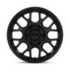 17" KMC KM730 Hatchet Matte Black 17x8.5 Wheel 6x5.5 25mm For Nissan Truck Rim