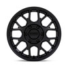 Set 4 17" KMC KM730 Hatchet Matte Black 17x8.5 Wheels 6x5.5 25mm For Nissan Rims