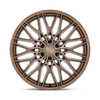 Set 4 24" Niche 1PC NC278 Calabria 6 Platinum Bronze 24x10 Wheels 6x5.5 20mm Rim