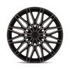 20" Niche NC278 Calabria 6 Matte Black Machined Dark Tint 20x9.5 6x135 30mm Rim
