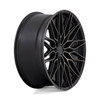Set 4 20" Niche NC278 Calabria 6 Black Machined Dark Tint 20x9.5 6x135 30mm Rims
