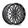 20" Niche 1PC NC278 Calabria 6 Gloss Black Machined 20x9.5 Wheel 6x5.5 30mm Rim