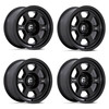 Set 4 18" Fuel FC860 Hype 18x8.5 5x5 -10mm Matte Black Wheel Lifted Truck Rims