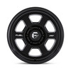 Set 4 17" Fuel FC860 17x8.5 6x5.5 -10mm Hype Matte Black Wheels Lifted Rims