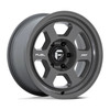 18" Fuel FC860 Hype 18x8.5 6x5.5 -10mm Battleship Gray Wheel Lifted Truck Rim