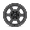 Set 4 17" Fuel FC860 Hype 17x8.5 6x5.5 -10mm Battleship Gray Wheels Truck Rims
