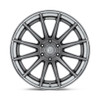 Set 4 Fuel FC403 Burn 22x10 5x5 Platinum Chrome Lip Wheels 22" -18mm Lifted Rims