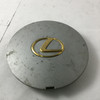 Lexus Factory Snap In OEM Wheel Center Hub Cap Silver w/Gold Logo PPE+PS LXS27