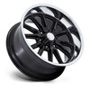 20" US Mag 1PC UC145 Rambler 6 Gloss Black Diamond Cut Lip 20x8 Wheel 6x5.5 01mm