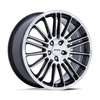 20" Petrol PE001 P1D Gloss Black Machined Face 20x8.5 Wheel 5x120 35mm Rim