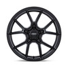 20" Rotiform Rc199 KPR Satin Black 20x10.5 Wheel 5x120 40mm Rim