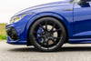 Set 4 20" Rotiform RC199 KPR Satin Black 20x10.5 Wheels 5x120 40mm Rims