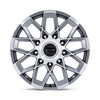 24" Status ST005 Matrix Anthracite Mirror 24x10 Wheel 6x135 6x5.5 30mm Rims